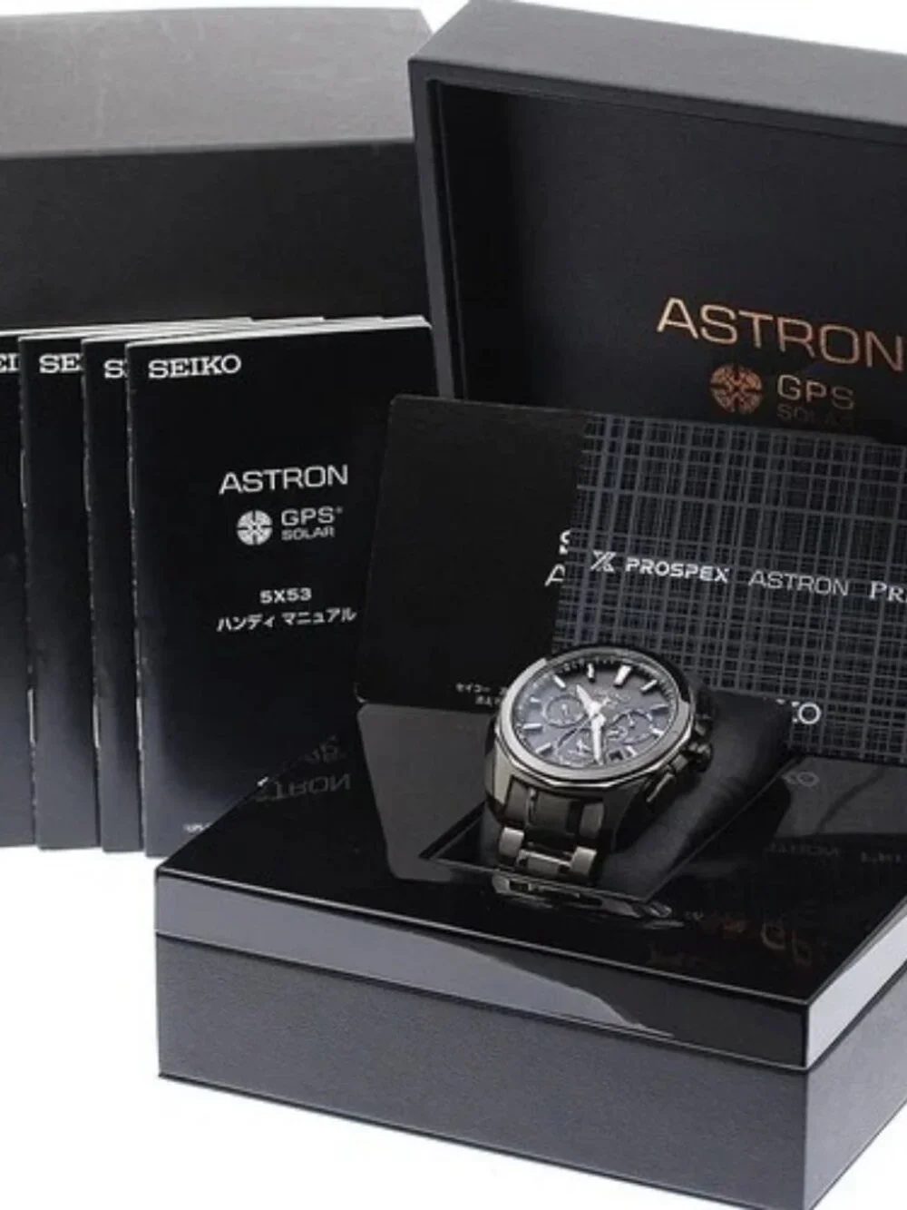 SEIKO Astron SBXC029/5X53-0AL0 Solar Powered Radio Men's Watch_957715